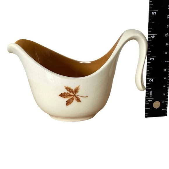 Vintage Taylor Smith & Taylor Ever Yours Random Leaves Creamer Replacement - Picture 7 of 9